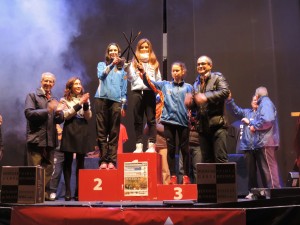 Estela Matea Climent en lo más alto del podio de Toledo